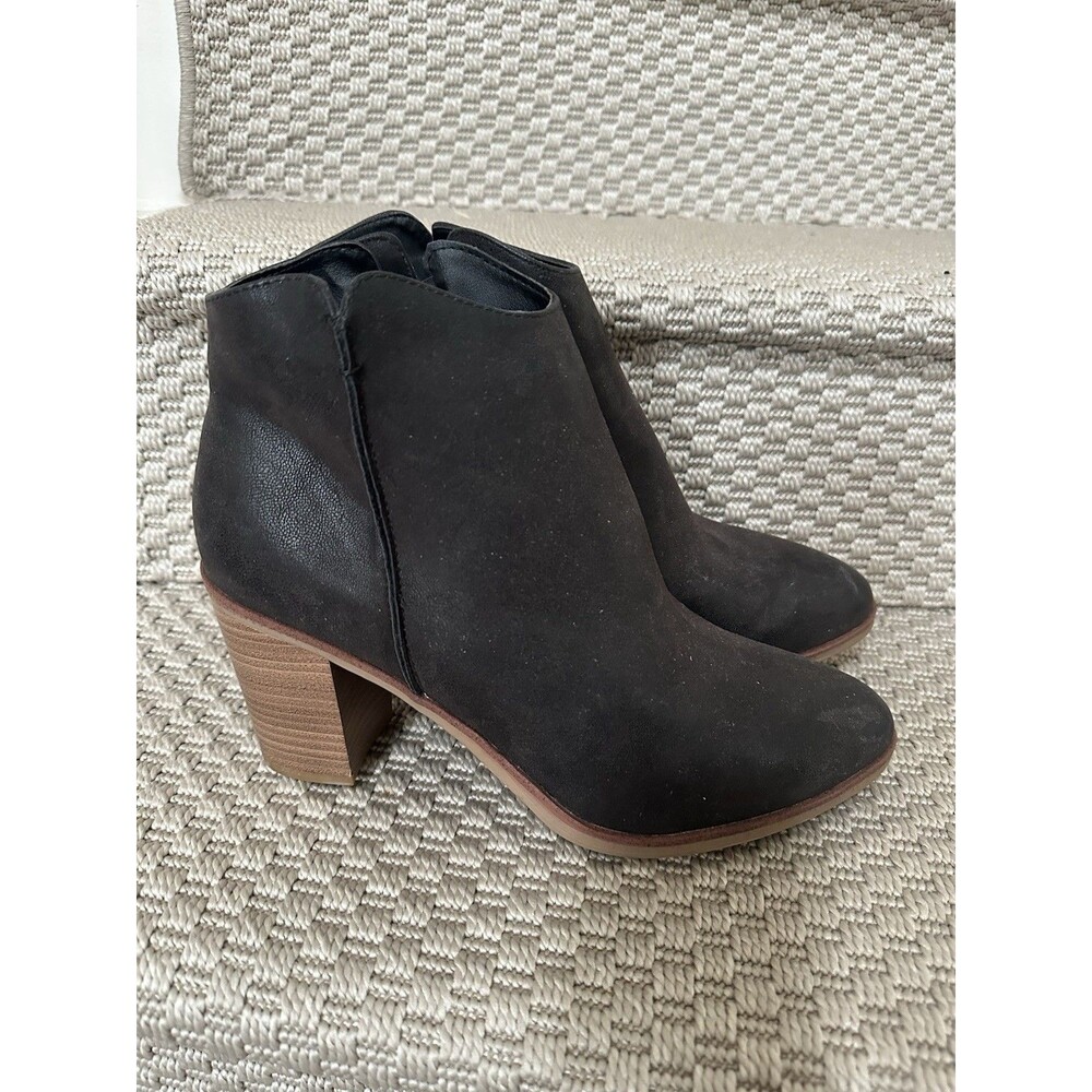 Mia Patton Women’s Black Ankle Boots Size 11 M